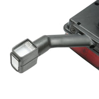 Luce freno posteriore destra LED rimorchio 24V, 7 pin ASS2.1+4x2 con luci di posizione, illuminazione targa 400x153x88mm