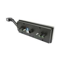 Luce freno posteriore destra LED rimorchio 24V, 7 pin ASS2.1+4x2 con luci di posizione, illuminazione targa, allarme retromarcia 400x153x88mm