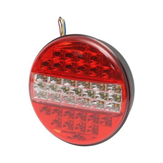 Luce freno posteriore rotonda LED 12V/24V universale 142x45mm Breckner Germany