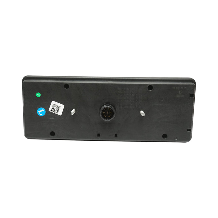 Luce freno posteriore sinistra LED camion 24V, 7 pin ASS2.1 con illuminazione targa 400x153x88mm