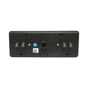 Luce freno posteriore sinistra LED camion 24V, 7 pin ASS2.1+4x2 con illuminazione targa 400x153x88mm