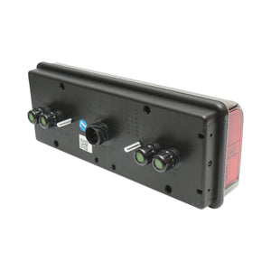 Luce freno posteriore sinistra LED camion 24V, 7 pin ASS2.1+4x2 con illuminazione targa 400x153x88mm