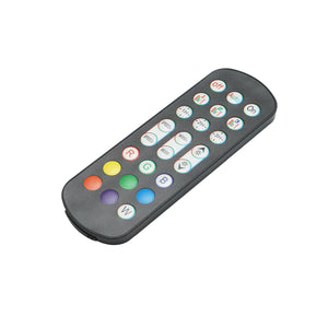 Set di lampade decorative LED RGB da 5W, dimmerabili, controllo vocale, modalità musica, dinamica, statica con telecomando, bluetooth, applicazione Raingel