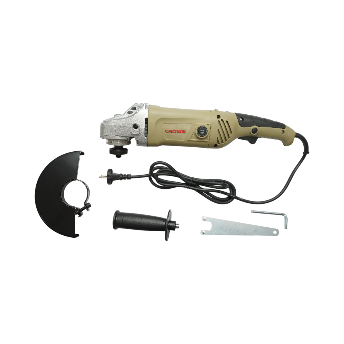 Smerigliatrice angolare Flex 2300W, 220V, disco da 180 mm, velocità 8000 giri/min Crown