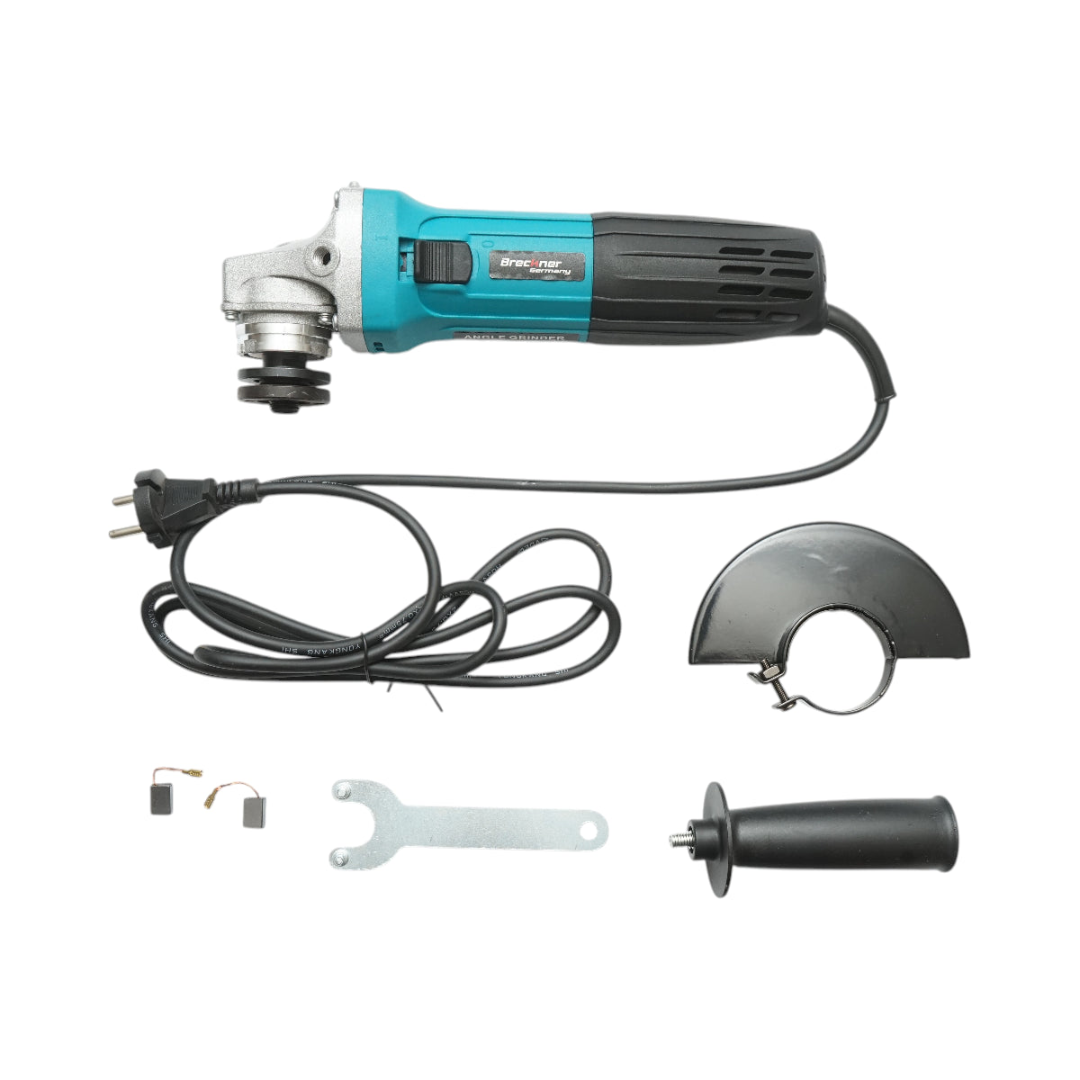 Smerigliatrice angolare Flex 950W, 220V, disco da 115mm, velocità 11000 giri/min Breckner Germany