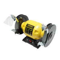 Smerigliatrice da banco 250W, disco abrasivo 220V 150x16x12,7mm, velocità di rotazione 2950rpm Crownman