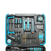 Trapano e cacciavite, 2 batterie da 12V/1,5Ah con 49 pezzi di utensili e attrezzatura