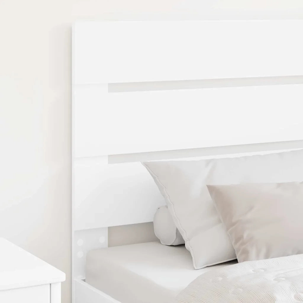 Testiera-Testata-Testiera Decorativa Bianco 75 cm Legno multistrato 430701