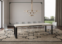 Tavolo Allungabile 180-440x90x77 cm Tecno Cashmere Telaio Antracite