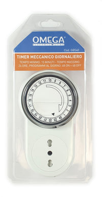 TIMER MECCANICO GIORNALIERO SPINA16A PRESA BIPASSO