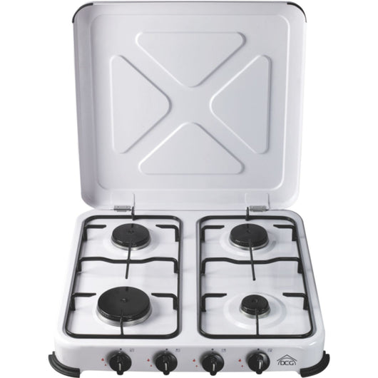 DCG Fornello Gas 4 Fuochi Bianco EKP2427