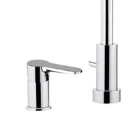 Miscelatore bordo vasca minimale con doccetta - serie winner