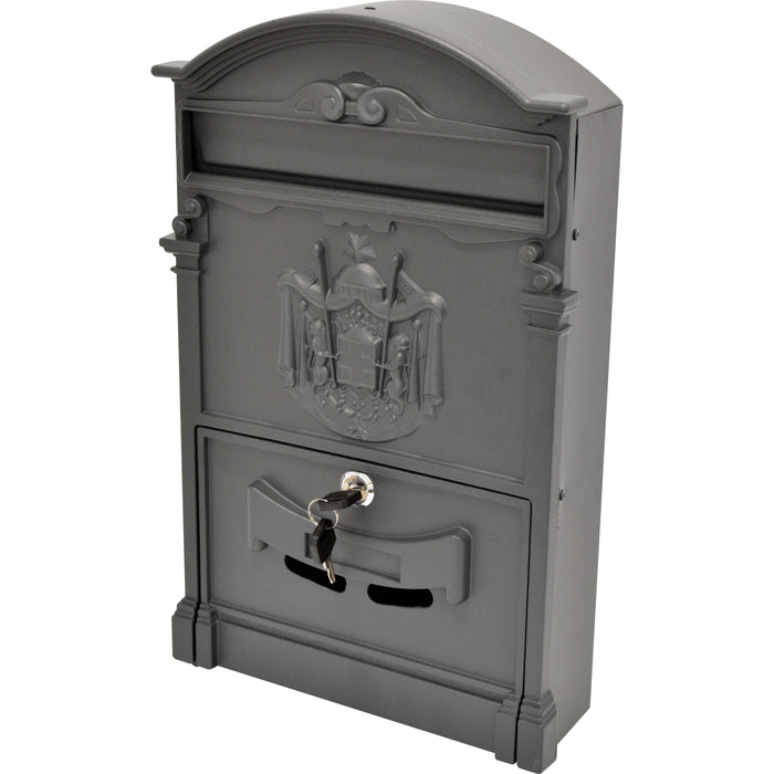Cassetta postale alluminio pressofuso verniciata c