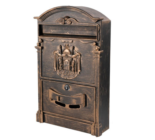 Cassetta postale alluminio pressofuso verniciata c