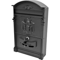 Cassetta postale alluminio pressofuso verniciata c