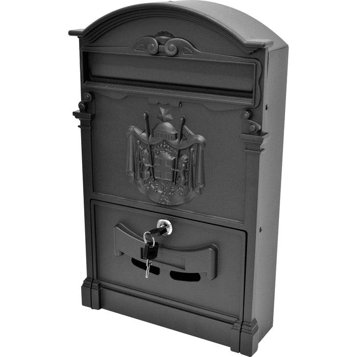 Cassetta postale alluminio pressofuso verniciata c