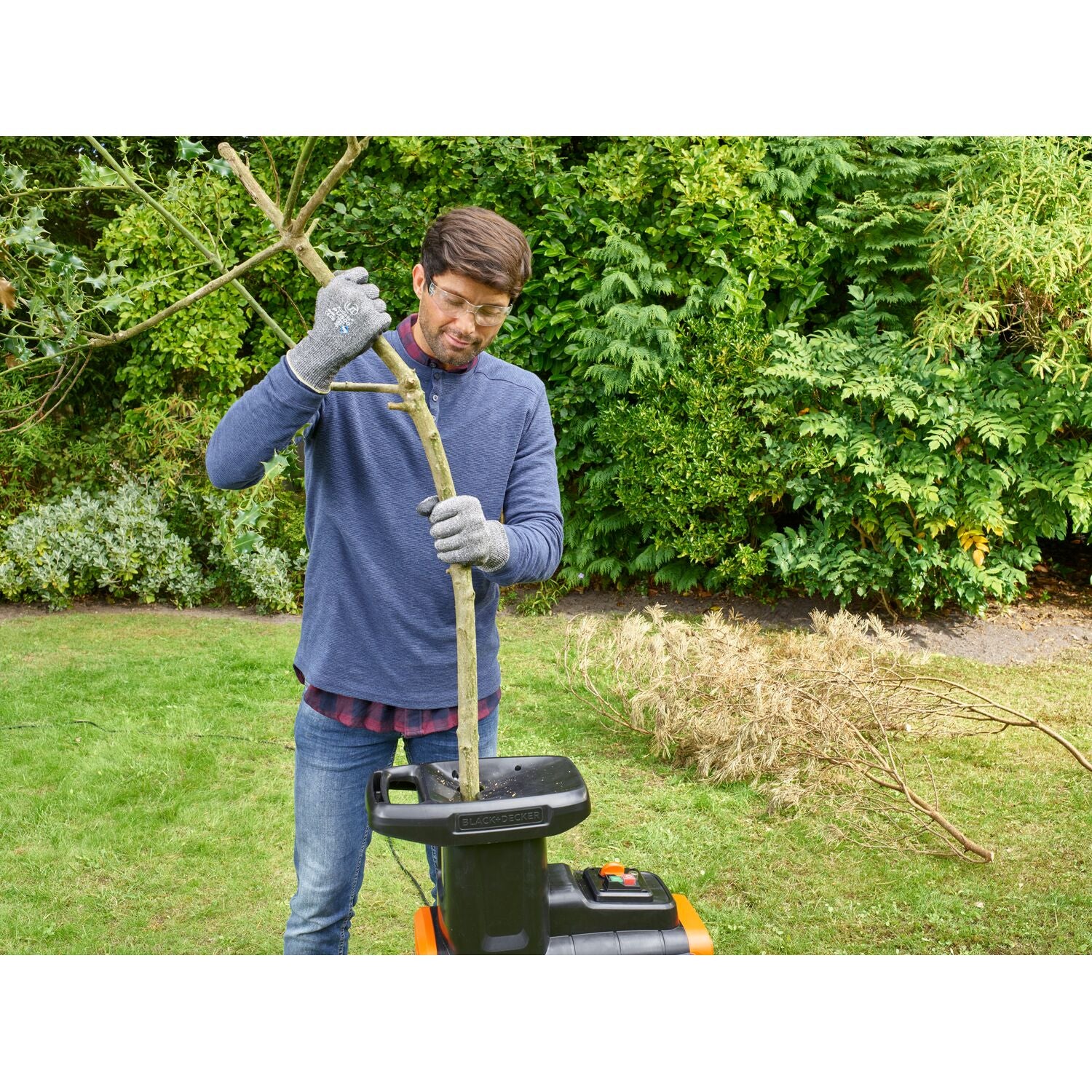 Black+Decker BEGAS5800-QS – Biotrituratore elettrico 2800W motore induzione