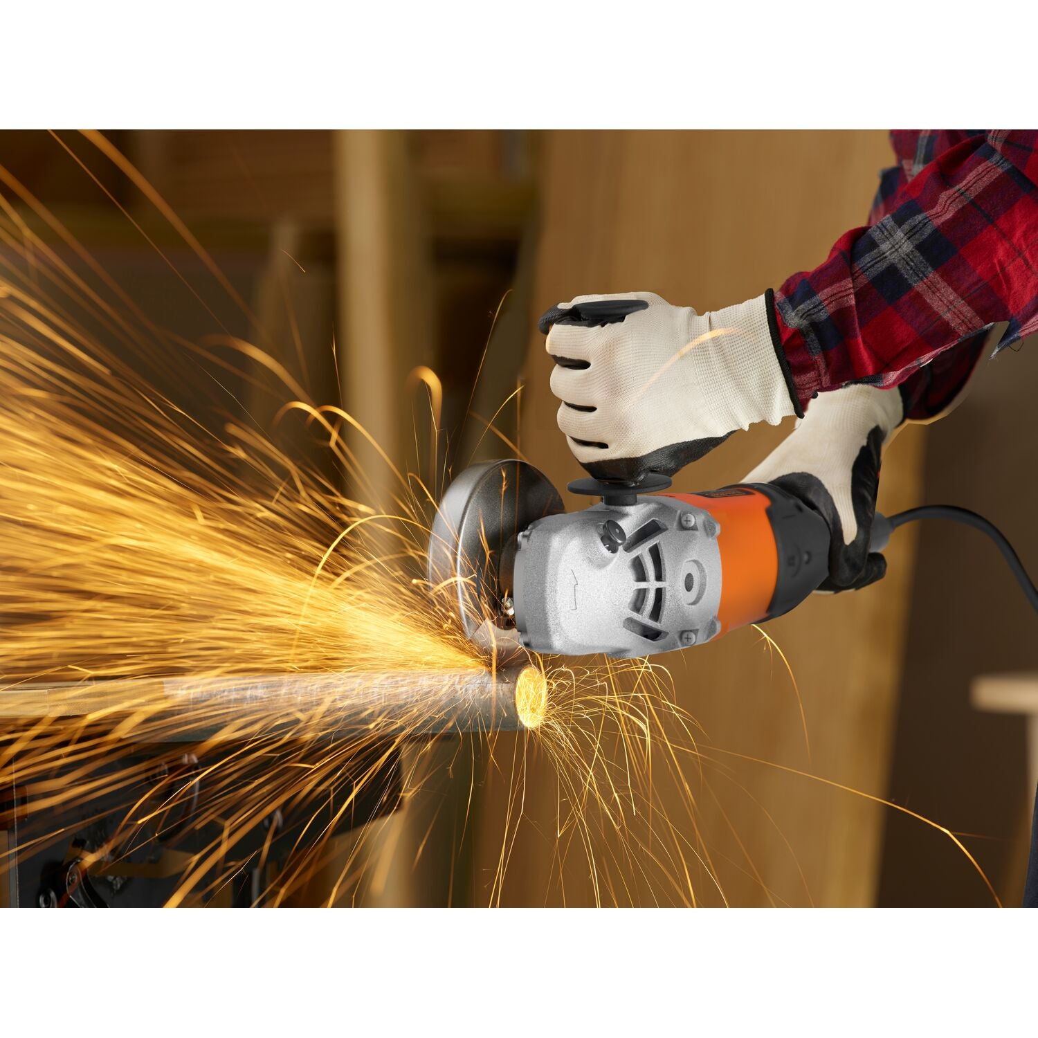 Black+Decker BDGL2223 – Smerigliatrice angolare 2200W con disco 230 mm