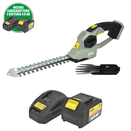 CESOIE PER ERBA E CESPUGLI BATTERIA KOMBO PRO 20V+KIT EASY4PRO