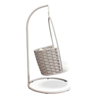 Poltrona dondolo sospesa da giardino - BASTET