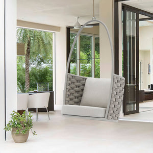 Poltrona dondolo sospesa da giardino - BASTET