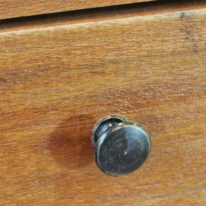 Comodino in legno rustico con cassetto - AURAEL