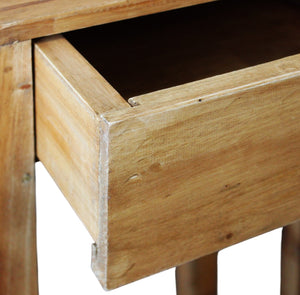 Porta vasi coppia in legno rustico - ARESIA