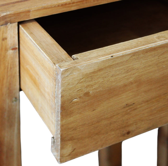 Porta vasi coppia in legno rustico - ARESIA