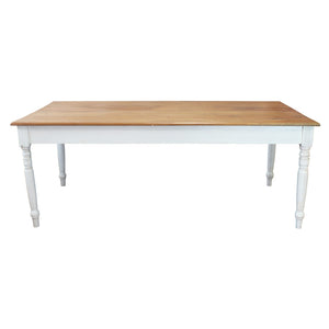 Tavolo da pranzo in legno 200x100 - SAPPHIRA