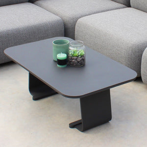 Tavolino ovale in alluminio per salotto da giardino - ZARBON