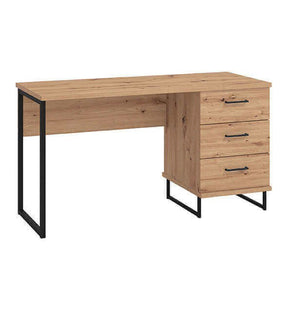 scrivania moderna con 3 cassetti cm 137 5x56x75 h - ZENWOOD