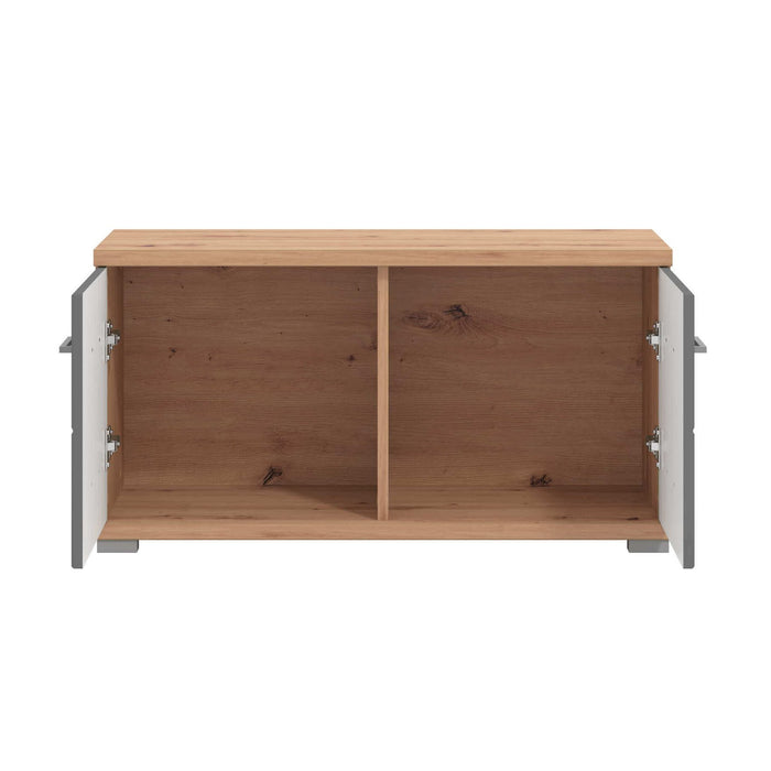 armadietto per ingresso con 2 ante cm 86 6x40x456 h - OLLI