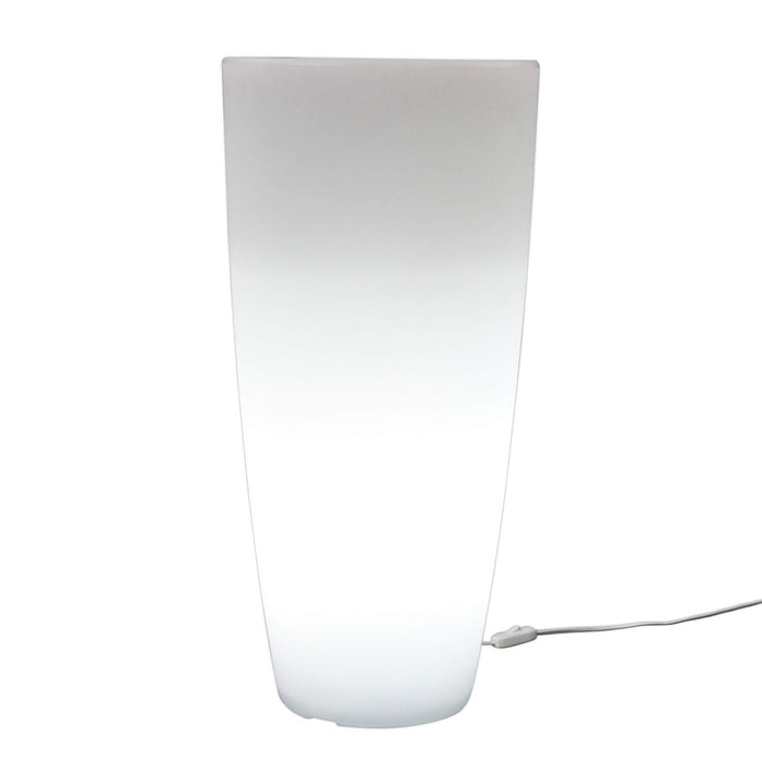 Vaso luminoso in Polipropilene cm 33x33x70 - LUCIUS