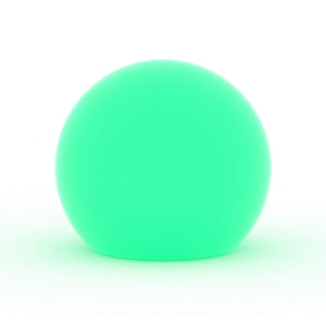 Sfera luminosa RGB con pannello solare cm 70x70 - RANDOLPH