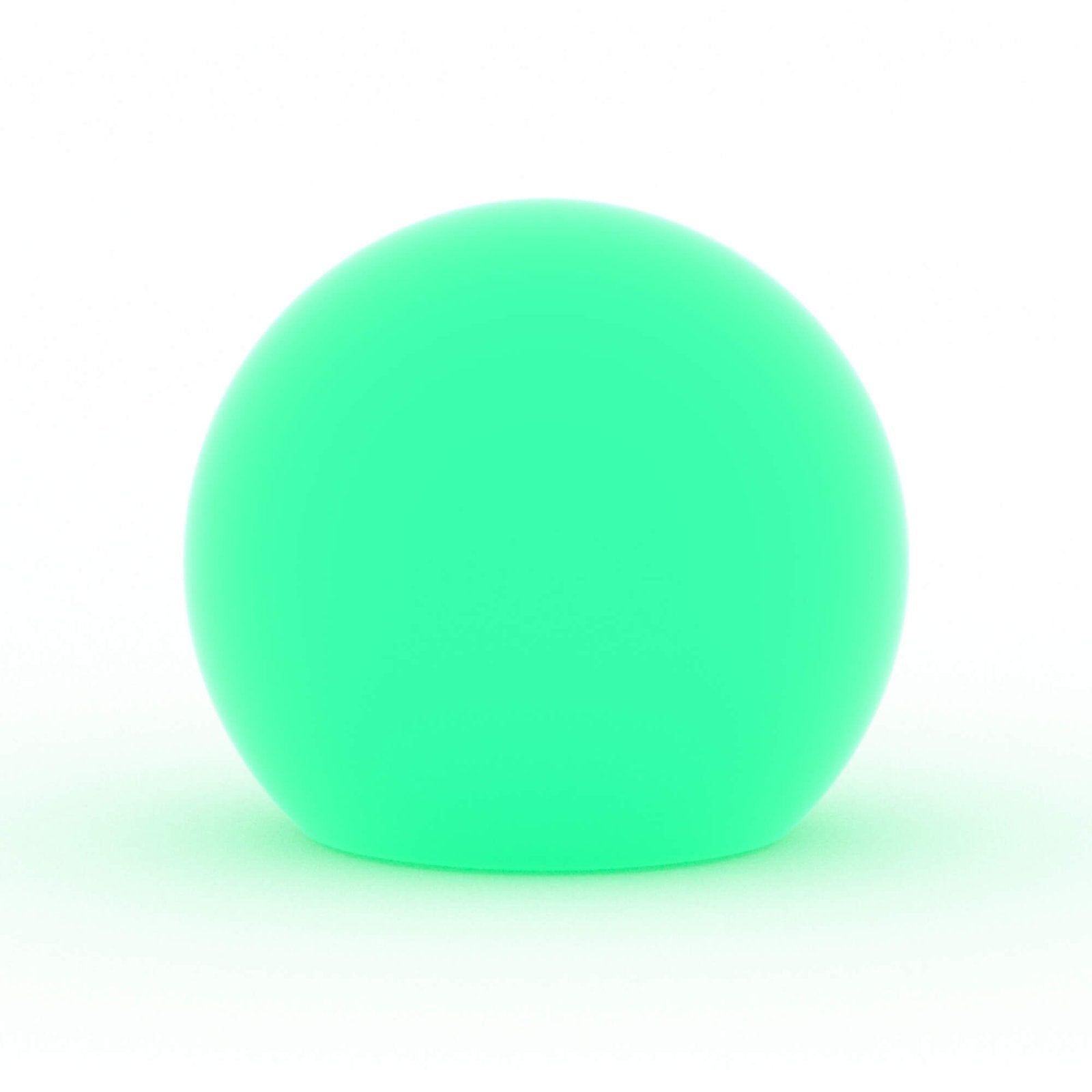 Sfera luminosa RGB con pannello solare cm 70x70 - RANDOLPH