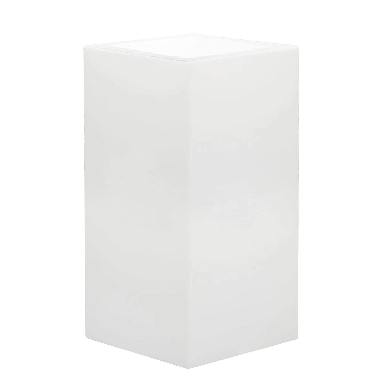 Vaso luminoso in Polipropilene cm 40x40x80 - KEVIN