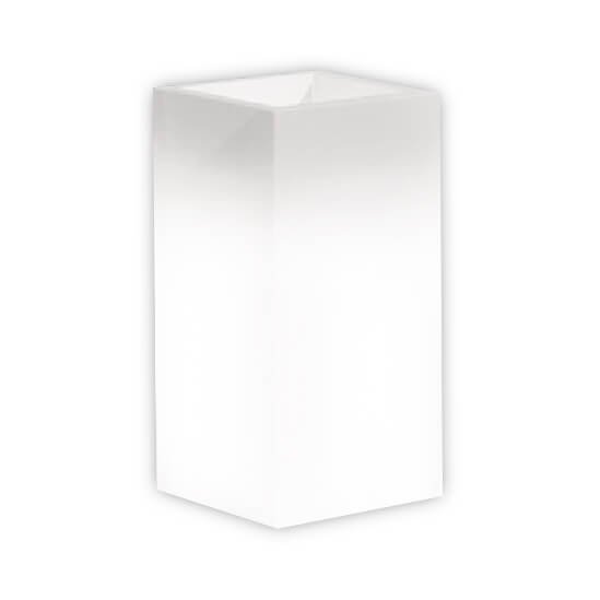 Vaso luminoso in Polipropilene cm 40x40x80 - KEVIN
