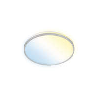 Plafoniera Contemporanea Ivy Brilo Smart Metallo Bianco Led Integrato 24W 3000K