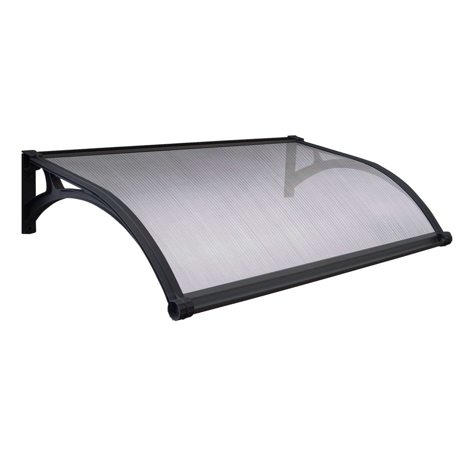 Pensilina da Ingresso con led in Policarbonato cm 120x100x32 5 - LUCKY