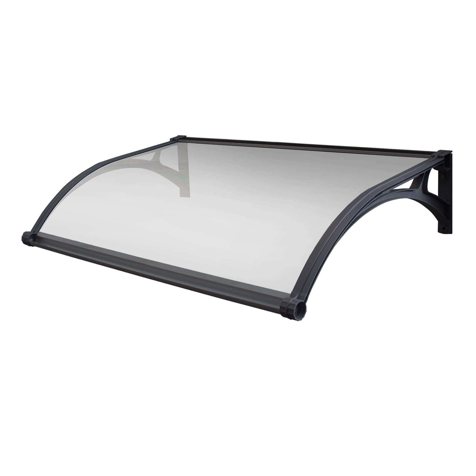 Pensilina da Ingresso con led in Policarbonato cm 120x100x32 5 - LUCKY