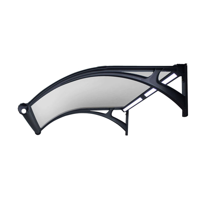 Pensilina da Ingresso con led in Policarbonato cm 120x100x32 5 - LUCKY