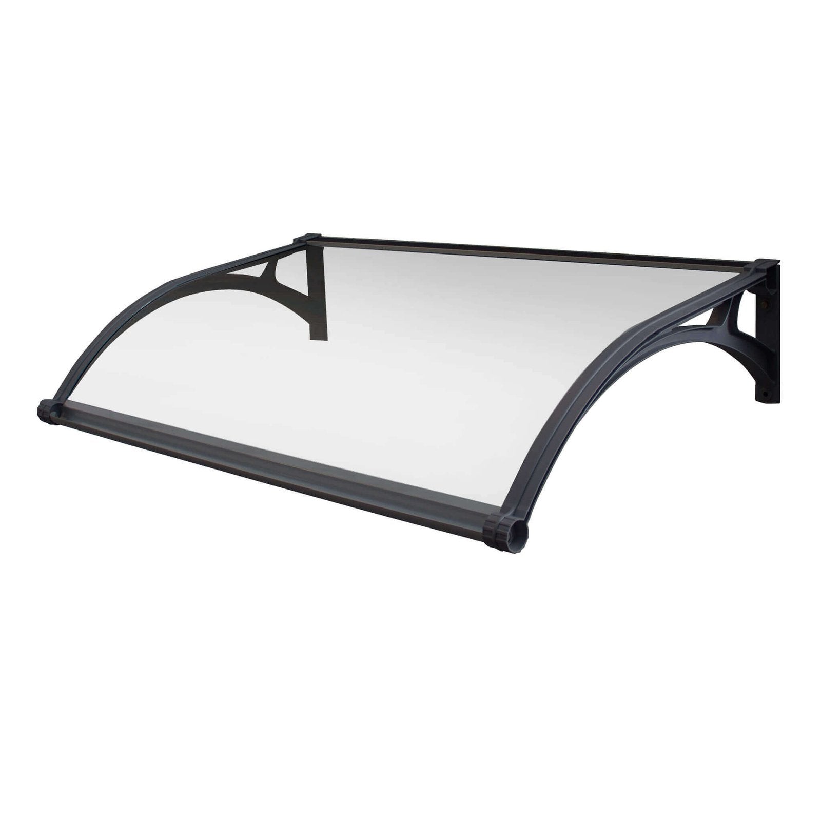 Pensilina da Ingresso con led in Policarbonato cm 120x100x32 5 - LUCKY