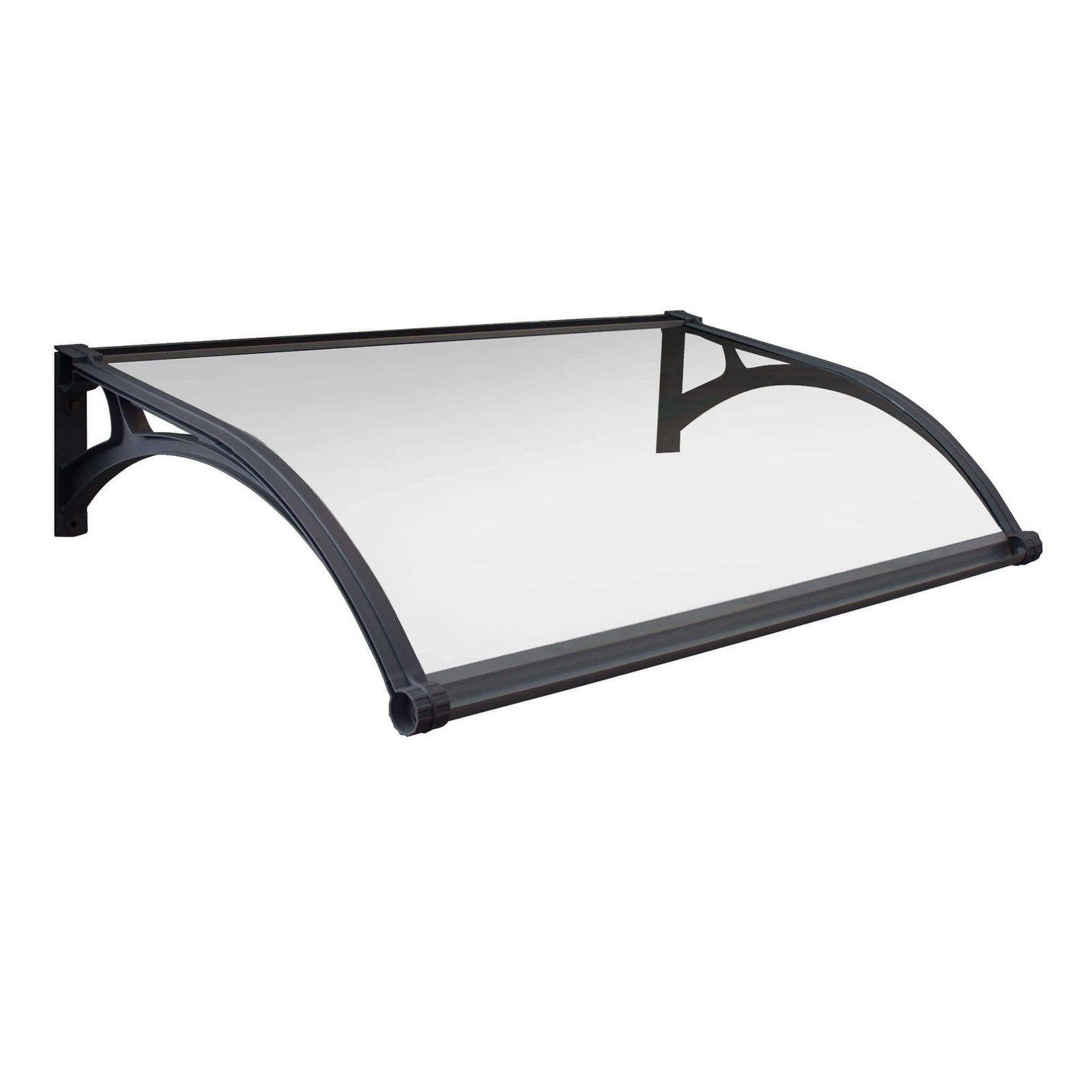 Pensilina da Ingresso con led in Policarbonato cm 120x100x32 5 - LUCKY