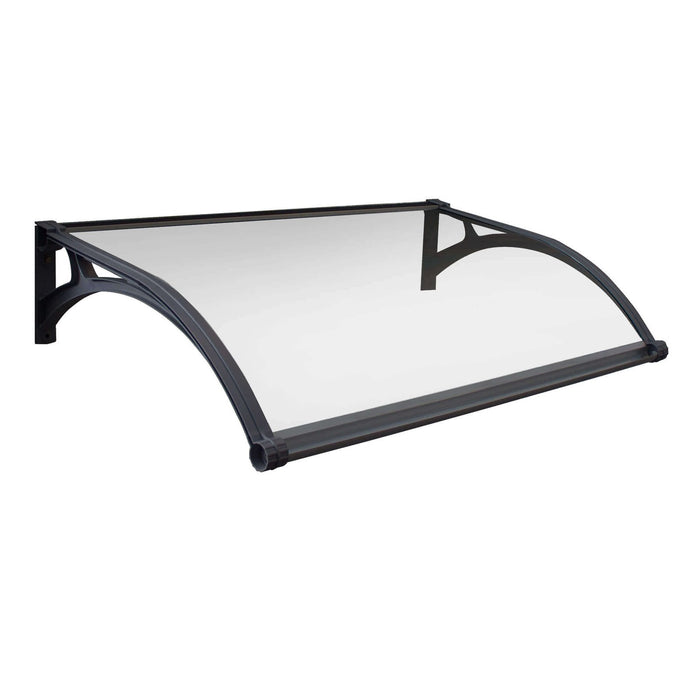 Pensilina da Ingresso con led in Policarbonato cm 120x100x32 5 - LUCKY