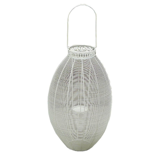 Portacandela stile provenzale verniciato in Acciaio cm 19x37 5x56 - DESHAWN