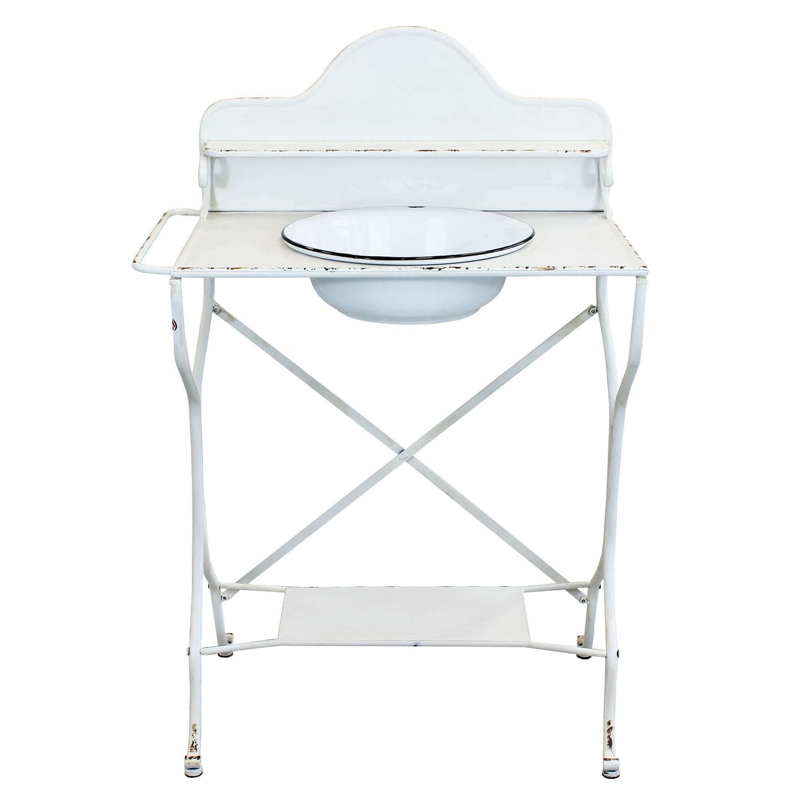 Catino di design iIndustrial in Acciaio cm 69x42x103 5 - CATY