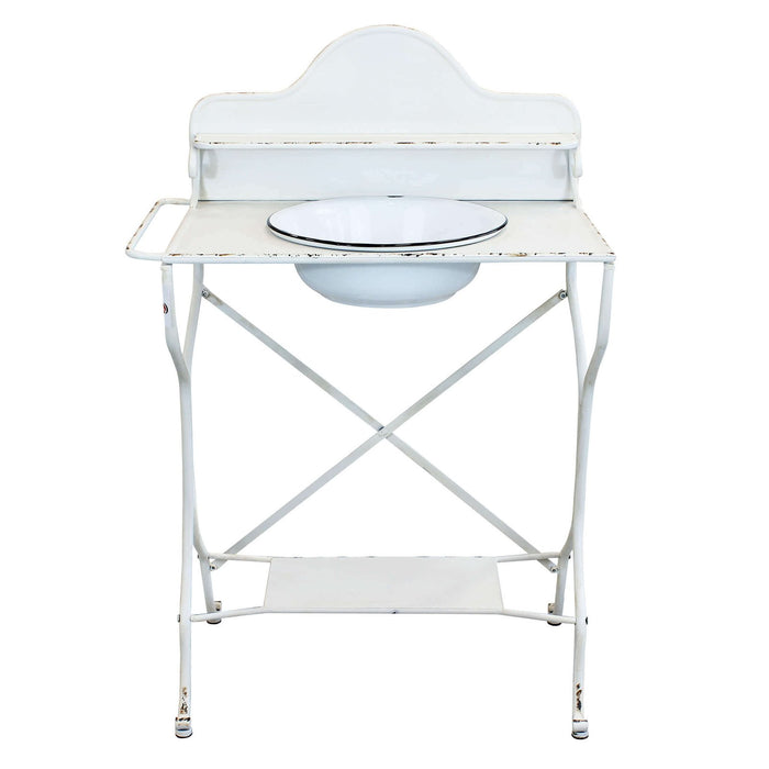 Catino di design iIndustrial in Acciaio cm 69x42x103 5 - CATY