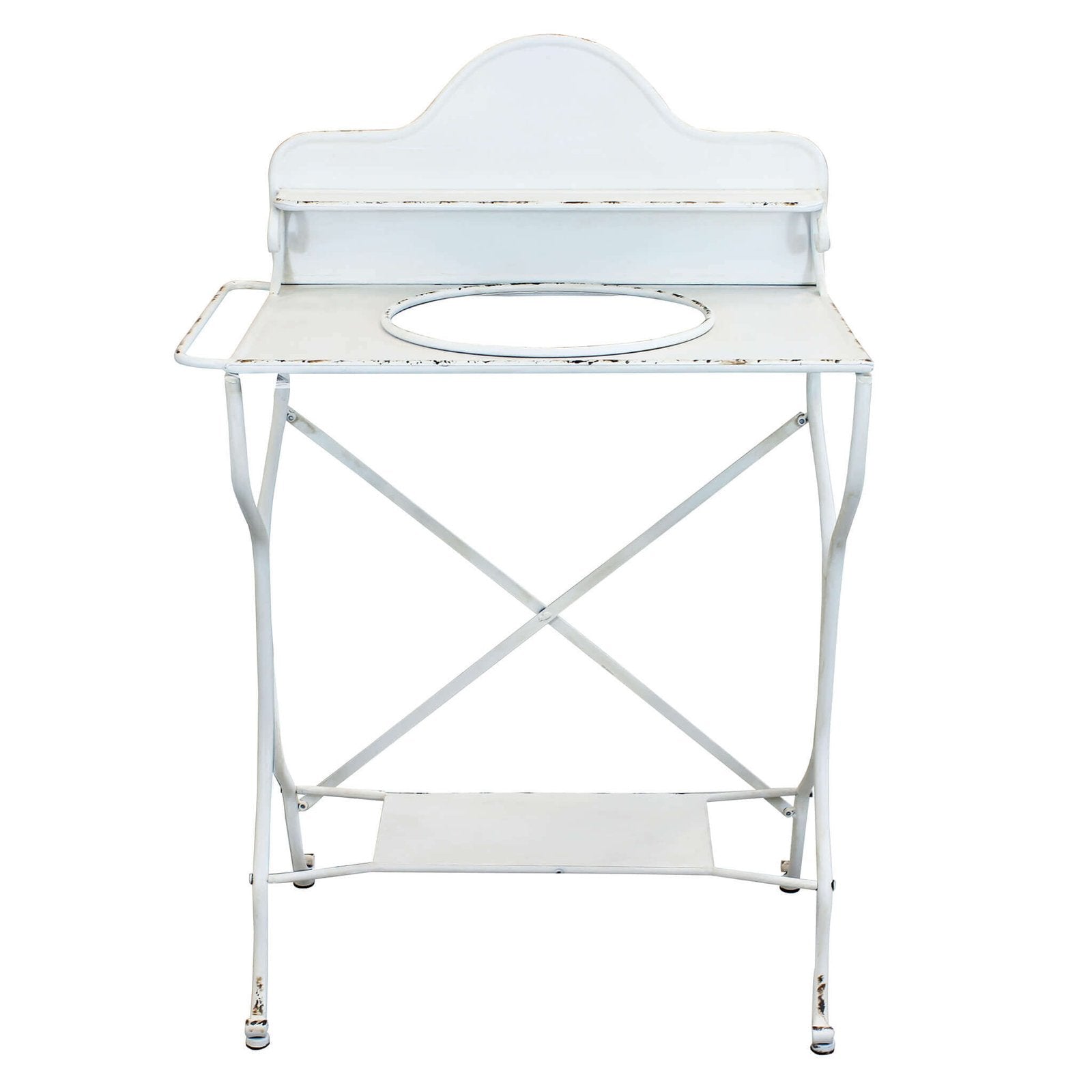 Catino di design iIndustrial in Acciaio cm 69x42x103 5 - CATY