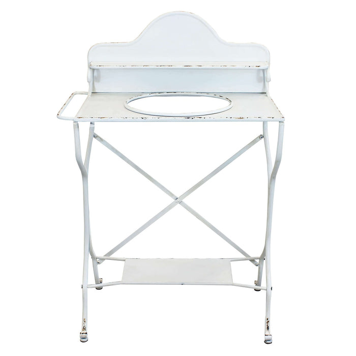 Catino di design iIndustrial in Acciaio cm 69x42x103 5 - CATY