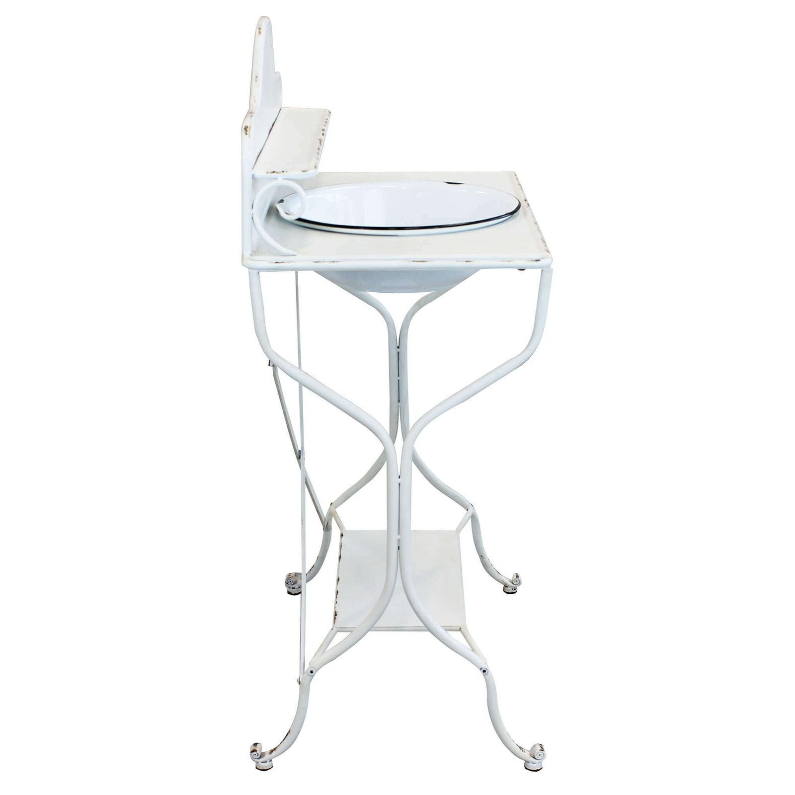 Catino di design iIndustrial in Acciaio cm 69x42x103 5 - CATY